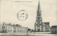 44 Loire Atlantique CPA FRANCE 44 " Lusanger, Place de l'église"