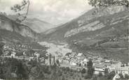 06 Alpe Maritime CPSM FRANCE 06 " St Martin d'Entraunes, Vue générale vers le Col de la Cayolle et le Var" / CACHET PERLE