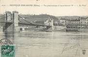 69 RhÔne CPA FRANCE 69 " Neuville sur Saône, Vue panoramique à raccordement"