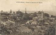 69 RhÔne CPA FRANCE 69 " Curis, Chemin et Quartier de l'église"