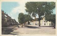 38 Isere CPA FRANCE 38 " Les Abrets, Place Eloi Culhet et Rue Gambetta"