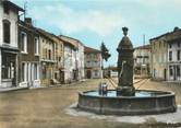 42 Loire CPSM FRANCE 42 " St Didier sur Rochefort, La place et la fontaine"