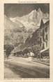 74 Haute Savoie CPA FRANCE 74 "Les Praz de Chamonix, Avenue de la Gare et l'Aiguille du Dru"