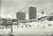 73 Savoie CPSM FRANCE 73 " La Plagne, Nouveaux immeubles, la Meije et le Téléphérique de la Grande Rochette"