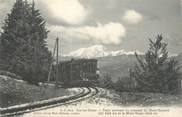 73 Savoie CPA FRANCE 73 " Le Mont Revard, Train arrivant au sommet" / TRAIN