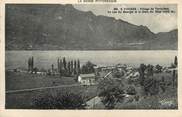 73 Savoie CPA FRANCE 73 " Le Viviers, Village de Terrenue, Le Lac du Bourget et la Dent du Chat"