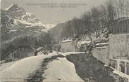 73 Savoie CPA FRANCE 73 " Le Fort de Lestal en Hiver et les Rochers de Chavin"