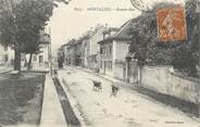 38 Isere CPA FRANCE 38 "Montalieu, La grande rue"