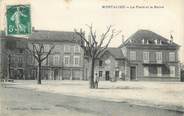 38 Isere CPA FRANCE 38 "Montalieu, La place et la Mairie"