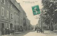 38 Isere CPA FRANCE 38 "Montalieu, La Place et la Grande Rue"