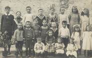 38 Isere CARTE PHOTO FRANCE 38 "Montalieu, Un groupe d'enfants"'