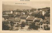 73 Savoie CPA FRANCE 73 " Chambéry, Rue du Faubourg Montmélian eet la Colline de Lémenc"