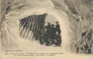 73 Savoie CPA FRANCE 73 " En ski au Petit St Bernard, Tunnel sous la neige" / CHASSEURS ALPINS / ALPINISME