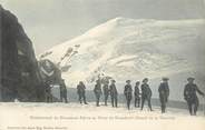 73 Savoie CPA FRANCE 73 " Détachement des Chasseur Alpins au Dome de Chassforêt" / CHASSEURS ALPINS / ALPINISME