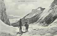 73 Savoie CPA FRANCE 73 " La Vanoise, Le Col de la Grande Casse" / ALPINISME