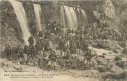 73 Savoie CPA FRANCE 73 "St Jean d'Arvey, Cascades du Col de la Doria" / CHASSEURS ALPINS