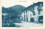 73 Savoie CPA FRANCE 73 "Chamoux, Place de la Mairie"