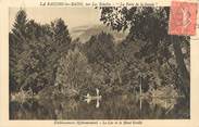 73 Savoie CPA FRANCE 73 " La Bauche les Bains, Le lac et le Mont Grelles, l'Etablissement Hydrominéral"