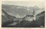 73 Savoie CPA FRANCE 73 " Les Déserts, L'église et la Chaîne de Galopaz"