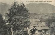 73 Savoie CPA FRANCE 73 "Tournon, Vue générale et Massif des Bauges"