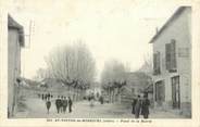 38 Isere CPA FRANCE 38 " St Victor de Morestel, Place de la Mairie"