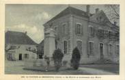 38 Isere CPSM FRANCE 38 " St Victor de Morestel, La Mairie et le Monument aux Morts"