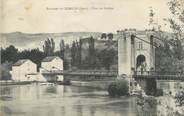 38 Isere CPA FRANCE 38 "Chimilin, Pont de Cordon"