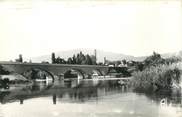 38 Isere CPSM FRANCE 38 "Evieu, Le pont sur le Rhône"