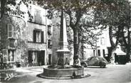 83 Var CPSM FRANCE 83 " Pignans, Fontaine et Place Mazet"