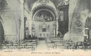 83 Var CPA FRANCE 83 " Ampus, Intérieur de l'église"