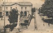 74 Haute Savoie CPA FRANCE 74" Valleiry, Le monument aux morts et l'Avenue de la Gare"