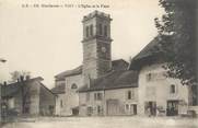 74 Haute Savoie CPA FRANCE 74" Viry , L'église et la place"