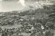 74 Haute Savoie CPSM FRANCE 74 " Les Villards sur Thônes, Vue générale et le Mont Lachat"