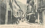 73 Savoie CPA FRANCE 73 " Bourg St Maurice, Une rue" / CACHET PERLE