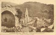 83 Var CPA FRANCE 83 " Callas, Ruines du château de Pontevès, Vestiges de la Chapelle St Pierre"