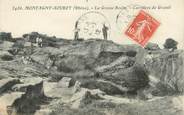 69 RhÔne CPA FRANCE 69 " Montagny - Sourzy, La grosse roche, carrières de granit"