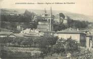 69 RhÔne CPA FRANCE 69 " Jarnioux, Mairie, Eglise et Château de Clavière"