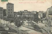 69 RhÔne CPA FRANCE 69 " Soucieu en Jarrest, Place de la Flette et Grande Rue"