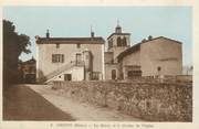 69 RhÔne CPA FRANCE 69 " Grigny, La Mairie et le clocher de l'église"