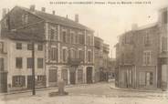 69 RhÔne CPA FRANCE 69 " St Laurent de Chamousset, Place du Marché, Hôtel Faye"