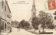 69 RhÔne CPA FRANCE 69 " Le Perréon, Place P. Michaud et A. Ville"