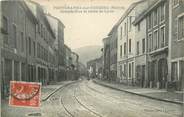 69 RhÔne CPA FRANCE 69 "Pontcharra sur Turdine, Grande Rue et Route de Lyon"