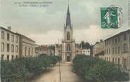 69 RhÔne CPA FRANCE 69 "Pontcharra sur Turdine, La place, l'église et la Mairie"