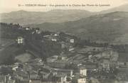 69 RhÔne CPA FRANCE 69 "Yzeron, Vue générale et la Chaîne des Monts du Lyonnais"