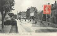 69 RhÔne CPA FRANCE 69 "Ecully, La Place prise de la Route de Dardilly"