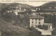 69 RhÔne CPA FRANCE 69 "Lamure sur Azergues, Le haut du bourg et le Quartier de la Gare"