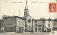 69 RhÔne CPA FRANCE 69 "Brignais, La place et l'église"