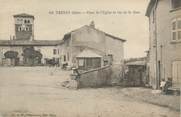 69 RhÔne CPA FRANCE 69 " Ternay, Place de l'Eglise et Rue de la Gare"