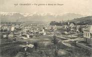 73 Savoie / CPA FRANCE 73 "Chambéry, vue générale et massif des Bauges"