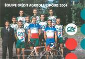 Sport CPSM CYCLISME "Equipe Crédit Agricole Espoirs 2004"